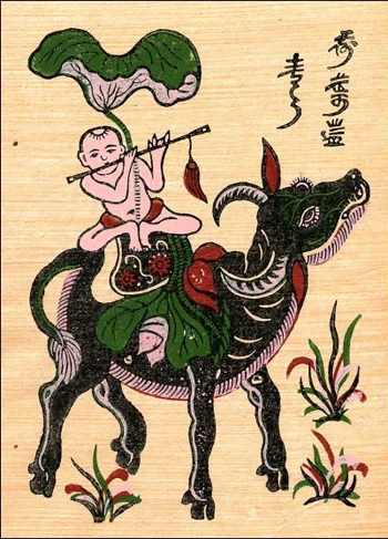 Năm Sửu nói chuyện tranh trâu và họa sỹ vẽ trâu ảnh 3