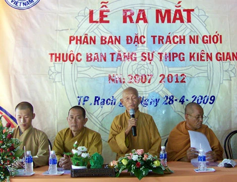 Kiên Giang: Ra mắt Phân ban đặc trách Ni giới ảnh 8