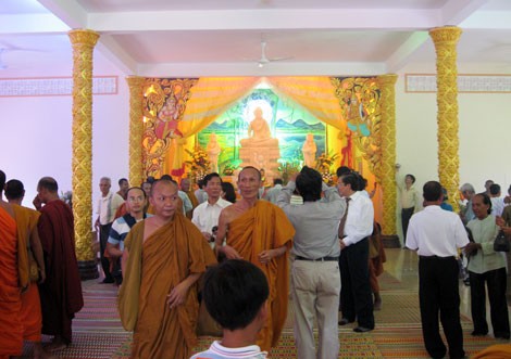 Kiên giang: Lễ khánh thành  Chánh điện & giảng đường chùa Láng Cát ảnh 13