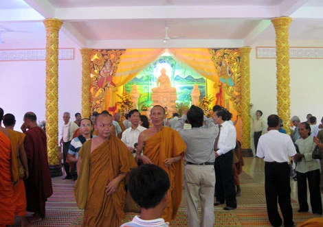 Kiên giang: Lễ khánh thành  Chánh điện & giảng đường chùa Láng Cát ảnh 13