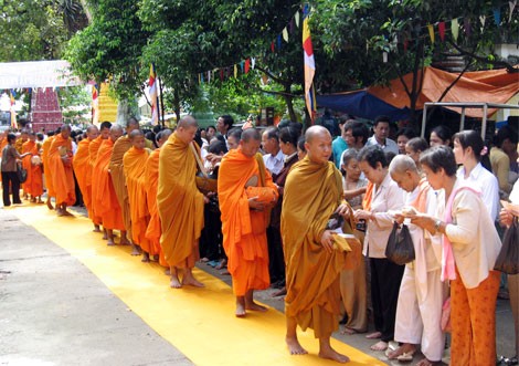 Kiên giang: Lễ khánh thành  Chánh điện & giảng đường chùa Láng Cát ảnh 14