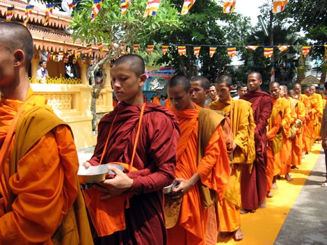 Kiên giang: Lễ khánh thành  Chánh điện & giảng đường chùa Láng Cát ảnh 16