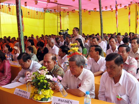 Kiên giang: Lễ khánh thành  Chánh điện & giảng đường chùa Láng Cát ảnh 2