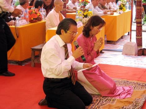 Kiên giang: Lễ khánh thành  Chánh điện & giảng đường chùa Láng Cát ảnh 3