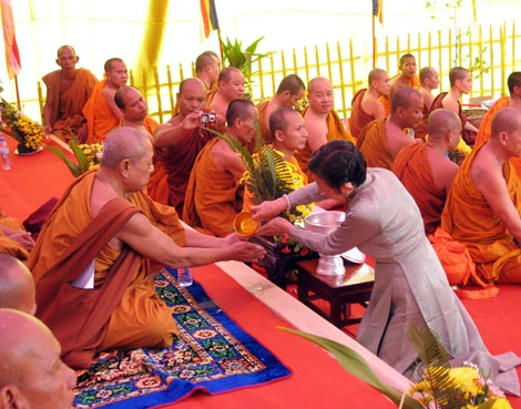 Kiên giang: Lễ khánh thành  Chánh điện & giảng đường chùa Láng Cát ảnh 6
