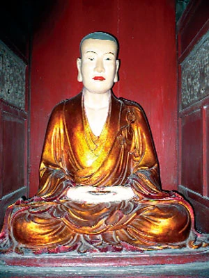 Tượng Thiền sư Chuyết Chuyết Tượng thiền sư Minh Hành