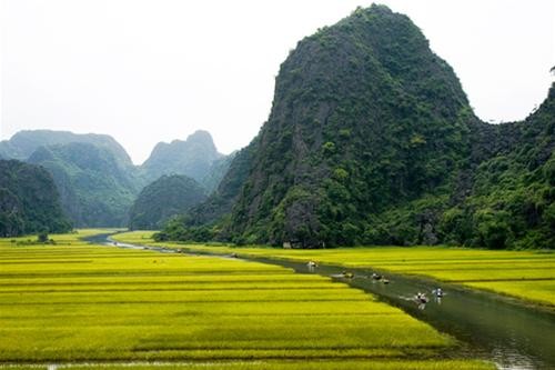 Cảnh đẹp Ninh Bình trên dòng Ngô Đồng - Ảnh: Nguyên Nguyên Cảnh đẹp Ninh Bình trên dòng Ngô Đồng - Ảnh: Nguyên Nguyên