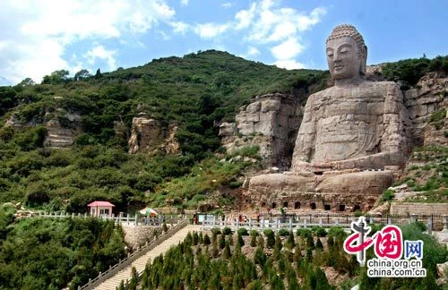 Trung Quốc: Tây Sơn Đại Phật - Thái Nguyên, tỉnh Sơn Tây ảnh 11 daiphat 11.jpg