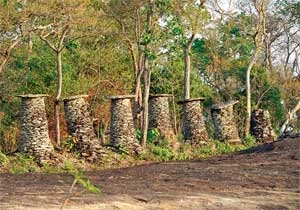 “Nấm đá” trong kiến trúc Phou Asa ảnh 1