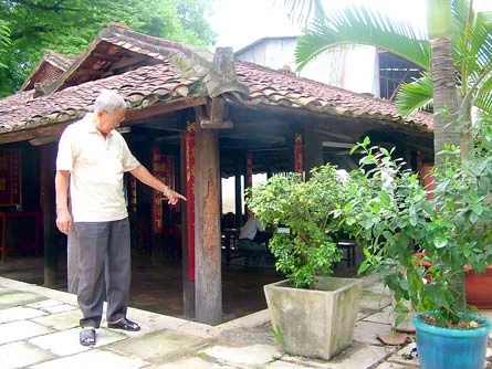 Di tích đình Thông Tây Hội (Gò Vấp) xuống cấp trầm trọng. Ảnh: ĐỖ HẠNH