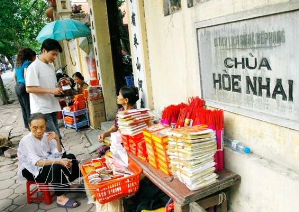 Chùa cổ Hòe Nhai và bức tượng lạ ảnh 5