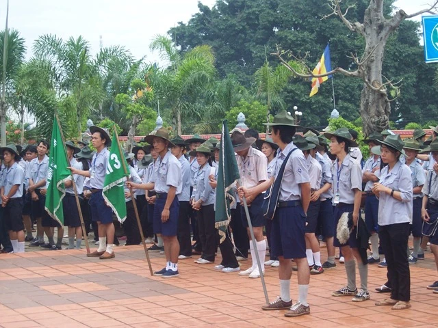 ĐakLak: Bế mạc trại họp bạn Gia đình Phật tử 5 tỉnh Tây Nguyên ảnh 4