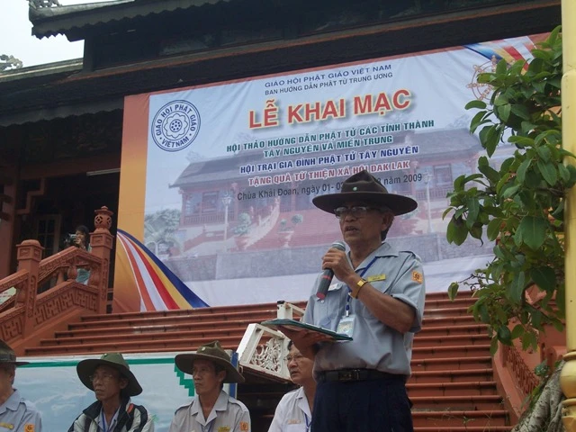 ĐakLak: Bế mạc trại họp bạn Gia đình Phật tử 5 tỉnh Tây Nguyên ảnh 12