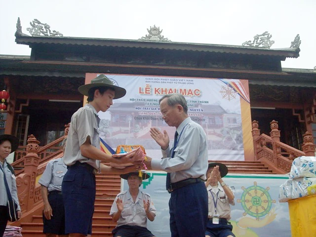 ĐakLak: Bế mạc trại họp bạn Gia đình Phật tử 5 tỉnh Tây Nguyên ảnh 15