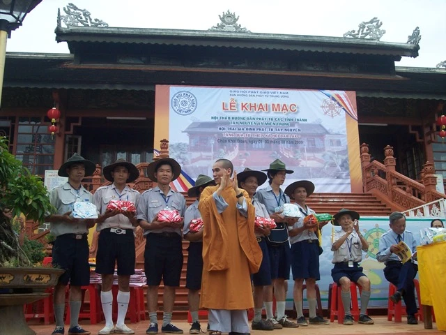 ĐakLak: Bế mạc trại họp bạn Gia đình Phật tử 5 tỉnh Tây Nguyên ảnh 17