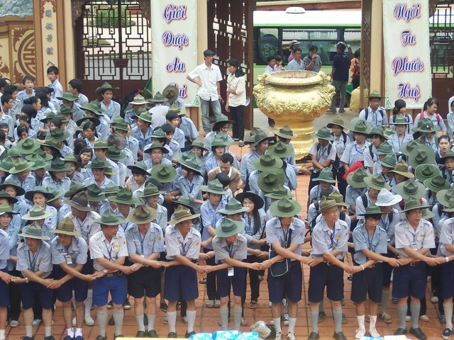 ĐakLak: Bế mạc trại họp bạn Gia đình Phật tử 5 tỉnh Tây Nguyên ảnh 21