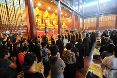Trung Quốc:Các tự viện tổ chức đại pháp hội nhân ngày thành đạo của Bồ tát Quán Thế Âm ảnh 3 quantheam 3.jpg