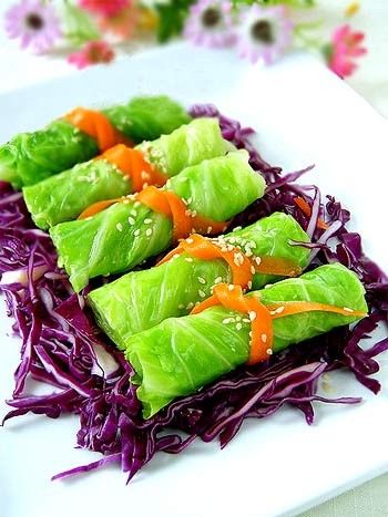 Món ăn có màu sắc thật vui mắt. Món ăn có màu sắc thật vui mắt.
