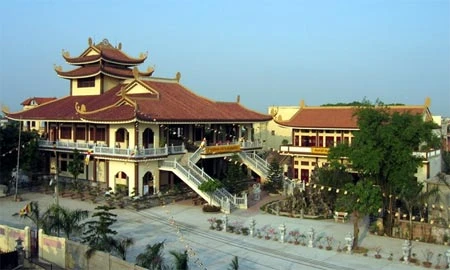 Quang cảnh thiền viện Sùng Phúc. Ảnh: tvsungphuc.net.