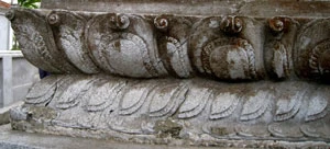 Hoa sen chân tháp.