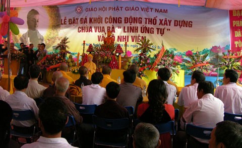 Hà Nội: Khởi công xây dựng chùa Vua Bà (Linh Ứng tự) & Cô nhi viện ảnh 1 Hà Nội: Khởi công xây dựng chùa Vua Bà (Linh Ứng tự) & Cô nhi viện ảnh 1