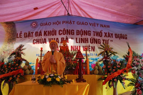 Hà Nội: Khởi công xây dựng chùa Vua Bà (Linh Ứng tự) & Cô nhi viện ảnh 5