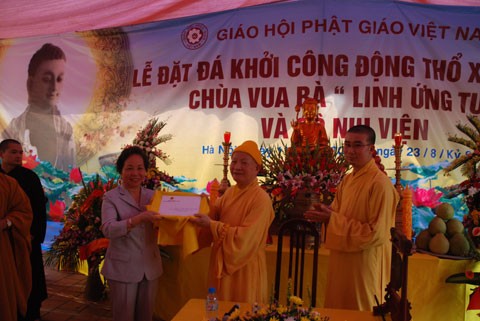 Hà Nội: Khởi công xây dựng chùa Vua Bà (Linh Ứng tự) & Cô nhi viện ảnh 6 Hà Nội: Khởi công xây dựng chùa Vua Bà (Linh Ứng tự) & Cô nhi viện ảnh 6