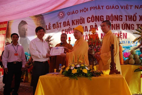 Hà Nội: Khởi công xây dựng chùa Vua Bà (Linh Ứng tự) & Cô nhi viện ảnh 7