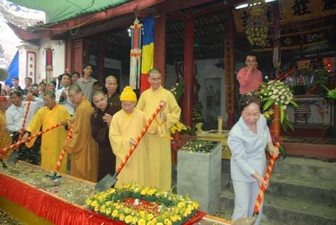 Hà Nội: Khởi công xây dựng chùa Vua Bà (Linh Ứng tự) & Cô nhi viện ảnh 11