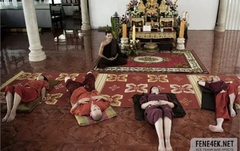 Cận cảnh cai nghiện tại chùa Thái Lan