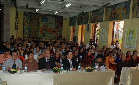 Hà Nội: Tọa đàm “Phật giáo với nữ Phật tử” ảnh 4 Hà Nội: Tọa đàm “Phật giáo với nữ Phật tử” ảnh 4