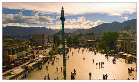 Lhasa được gọi là "thành phố của ánh nắng mặt trời"