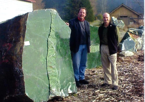 Khối ngọc từng được cho là lớn nhất thế giới khai thác được ở Canada.