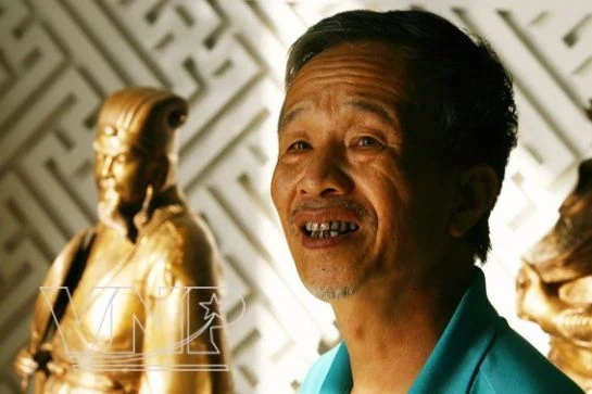 Nghệ nhân đúc đồng làng Ngũ Xã ảnh 1 Nghệ nhân đúc đồng làng Ngũ Xã ảnh 1