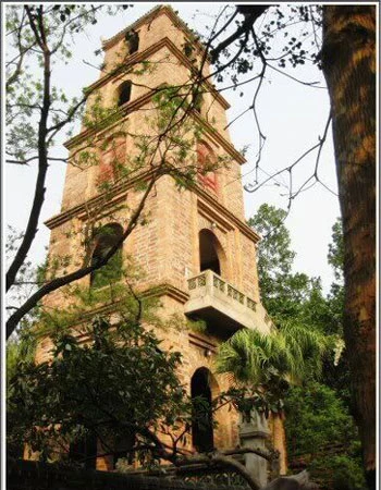 Tháp Sơn Tĩnh trong Việt Phủ.