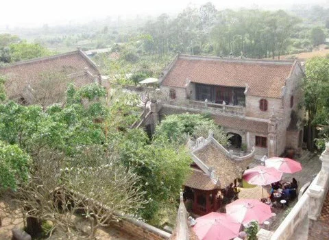 Một góc Việt Phủ nhìn từ trên cao.