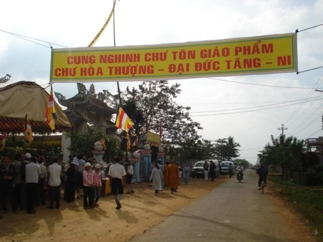 Đắc Lắc: Lễ bổ nhiệm trụ trì chùa Trí Quang - huyện Krôngpak ảnh 1