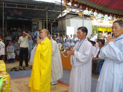 Đắc Lắc: Lễ bổ nhiệm trụ trì chùa Trí Quang - huyện Krôngpak ảnh 11