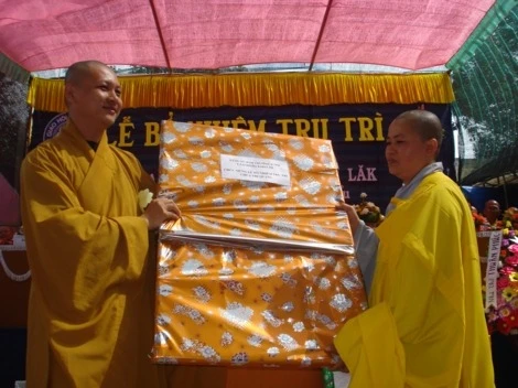 Đắc Lắc: Lễ bổ nhiệm trụ trì chùa Trí Quang - huyện Krôngpak ảnh 17