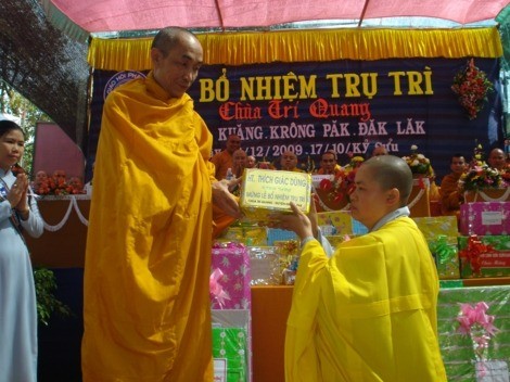 Đắc Lắc: Lễ bổ nhiệm trụ trì chùa Trí Quang - huyện Krôngpak ảnh 18