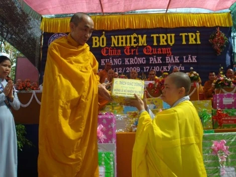 Đắc Lắc: Lễ bổ nhiệm trụ trì chùa Trí Quang - huyện Krôngpak ảnh 18