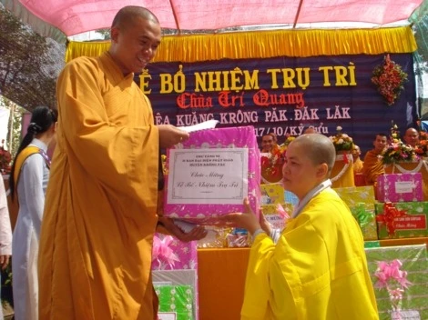 Đắc Lắc: Lễ bổ nhiệm trụ trì chùa Trí Quang - huyện Krôngpak ảnh 20