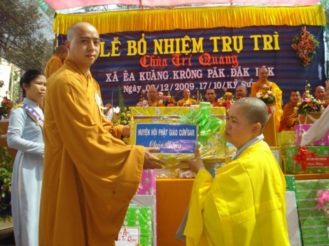 Đắc Lắc: Lễ bổ nhiệm trụ trì chùa Trí Quang - huyện Krôngpak ảnh 19