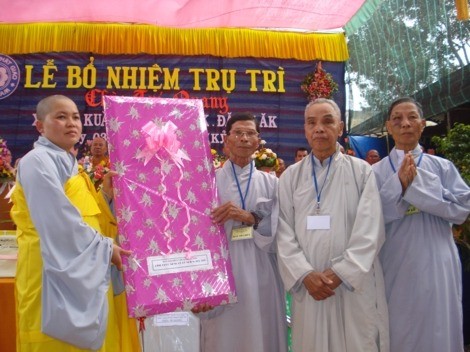 Đắc Lắc: Lễ bổ nhiệm trụ trì chùa Trí Quang - huyện Krôngpak ảnh 25