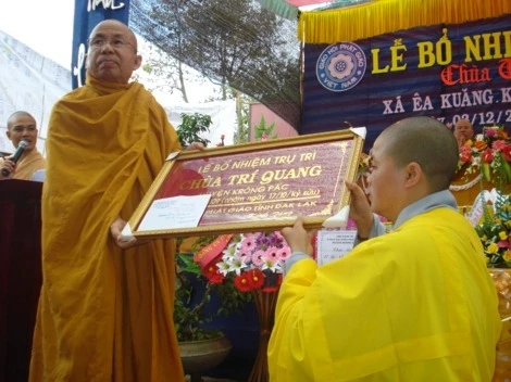 Đắc Lắc: Lễ bổ nhiệm trụ trì chùa Trí Quang - huyện Krôngpak ảnh 22