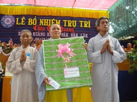 Đắc Lắc: Lễ bổ nhiệm trụ trì chùa Trí Quang - huyện Krôngpak ảnh 24