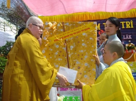 Đắc Lắc: Lễ bổ nhiệm trụ trì chùa Trí Quang - huyện Krôngpak ảnh 23