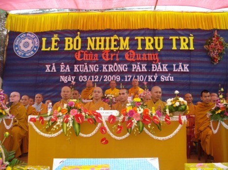 Đắc Lắc: Lễ bổ nhiệm trụ trì chùa Trí Quang - huyện Krôngpak ảnh 29 Đắc Lắc: Lễ bổ nhiệm trụ trì chùa Trí Quang - huyện Krôngpak ảnh 29