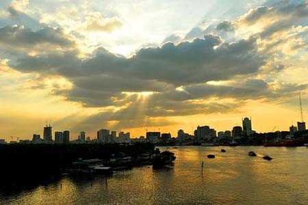 Sài Gòn khi chiều xuống ảnh 2 Sài Gòn khi chiều xuống ảnh 2