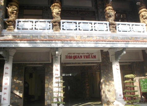 Quán Thế Âm vốn là ngôi chùa có từ thời Pháp.